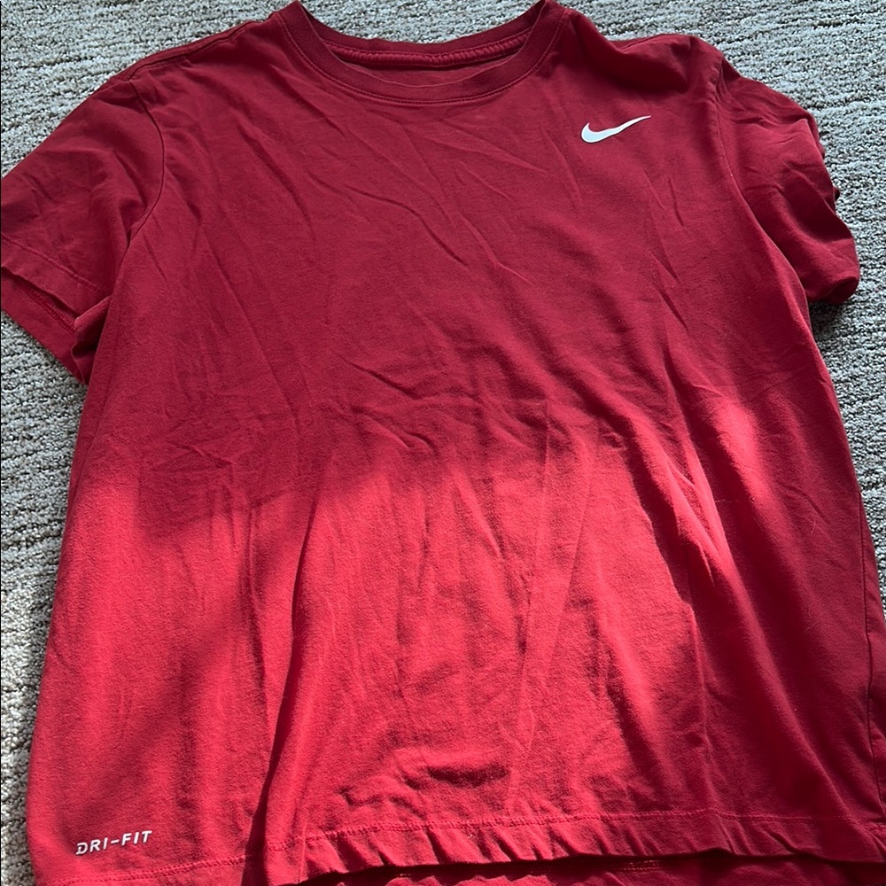 Nike Red Dri-FIT Athletic Tee